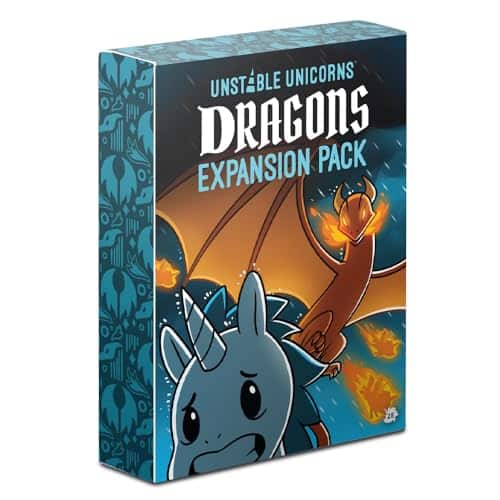 Unstable Games - Unstable Unicorns Dragons Expansion Pack - designed to be added to your U