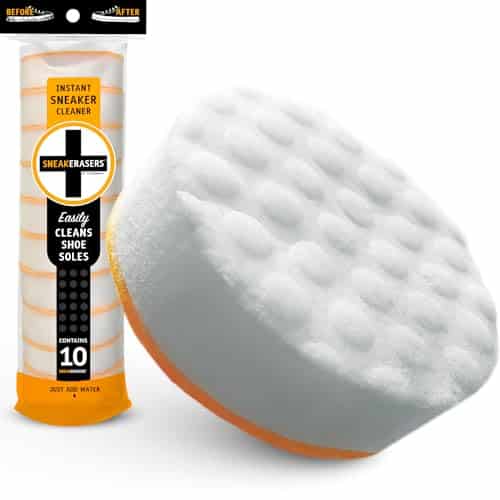 SneakERASERS Instant Sole and Sneaker Cleaner, Premium, Disposable, Dual-Sided Sponge for - Image 9