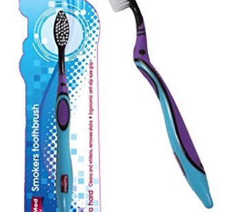 Top Med ETS Smokers Toothbrush Extra Hard (Color May Vary)