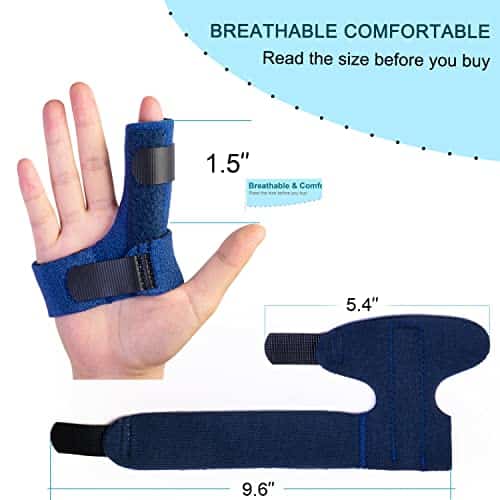 Sumifun Finger Brace, Trigger Finger Splint for Index Middle Ring Pinky Finger Arthritis P - Image 5