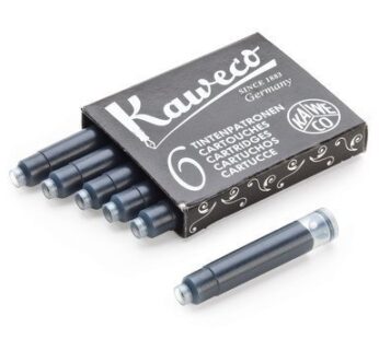 Kaweco Fountain Pen Ink Cartridge – Black – Pack of 6