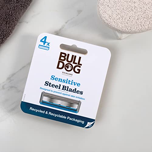 Bulldog Skincare Sensitive Bamboo Razor Blades x4 - Image 7