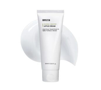 ROVECTIN Calming Lotus Water Cream – Lightweight Moisturizer Face Cream for Oily, Combinat