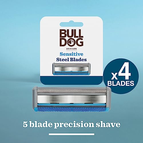 Bulldog Skincare Sensitive Bamboo Razor Blades x4 - Image 2