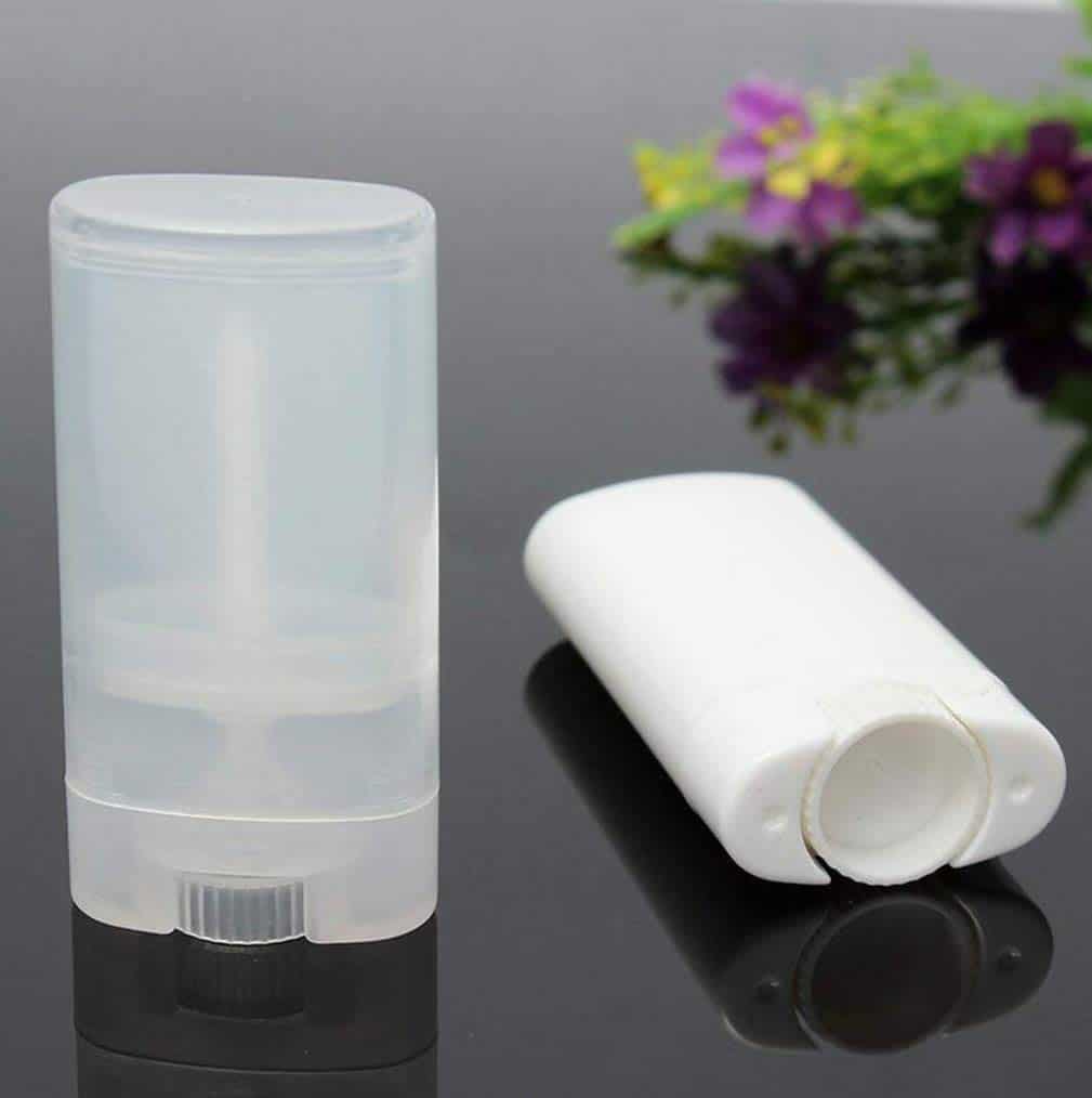 UPSTORE 10PCS 15ml/0.5oz Empty Refill Plastic Oval Deodorant Containers Lip Gloss Balm Lip - Image 4