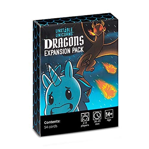 Unstable Games - Unstable Unicorns Dragons Expansion Pack - designed to be added to your U - Image 4