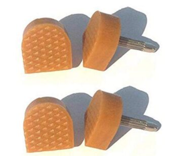 TUPWEL 6 Pairs 8 mm 9 mm 10 mm U Shaped Non-Slip Tip High Heel Cap Shoe Repair Protectors