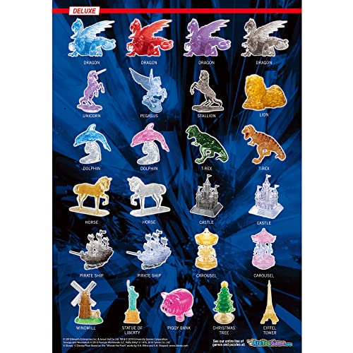BePuzzled | Owl Original 3D Crystal Puzzle, Ages 12 and Up, Owl, Clear - Image 4