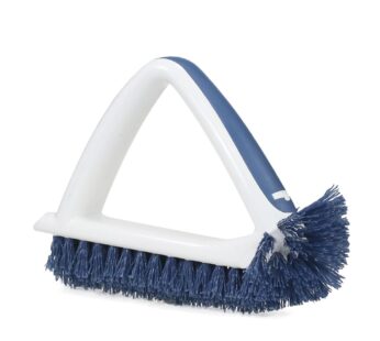 Unger 2-in-1 Grout & Corner Scrubber Brush Tool Cleaning Brush, Showers, Grout, Shower D