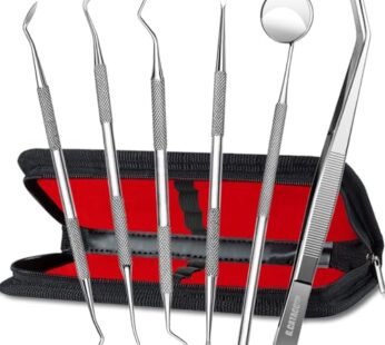 G.CATACC Dental Tools, Dental Pick Teeth Cleaning Tools, Dental Hygiene Kit, Plaque Remove