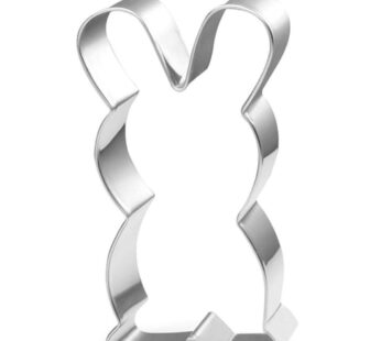 WJSYSHOP Standing Rabbit Shape Cookie Cutter