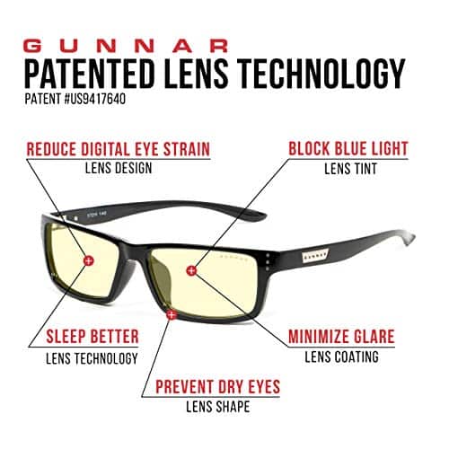 GUNNAR Premium Computer and Gaming Glasses For Men & Women - Advanced Blue Light Blocking - Image 4