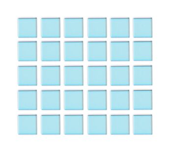 Quanmin 30pcs /1 Lot 8mm 8mm 0.7mm 650nm IR-Cut Blocking Filter Square Optical Multi-Coati