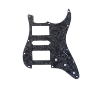 Musiclily Pro 11 Hole HSH Guitar Strat Pickguard Humbucker for Fender American/Mexican Sta