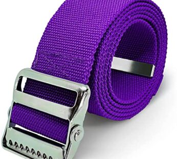 LiftAid Transfer and Gait Belt 60 Inch with Metal Buckle and Loop – Walking, Standing and
