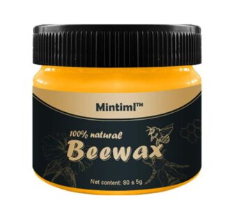 Grospe Wood Seasoning Beewax,Beewax Polish for Wood & Furniture,Metal & Leather,Complete S