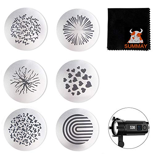GODOX SA-09-002 GOBO Sets for S30 LED Light Creative Effects - Image 7