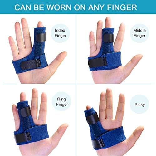 Sumifun Finger Brace, Trigger Finger Splint for Index Middle Ring Pinky Finger Arthritis P - Image 2