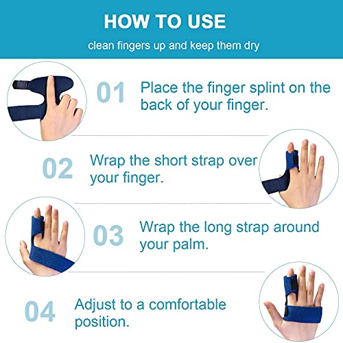 Sumifun Finger Brace, Trigger Finger Splint for Index Middle Ring Pinky Finger Arthritis P - Image 7