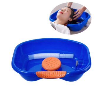 Bedside Shampoo Basins,Shampoo Basin,Portable Hair Washing Hair Washing Basin with Head Cu