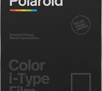 Polaroid Color Film for I-Type, Black Frame Edition (6019)