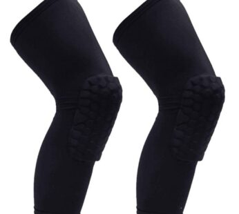 PISIQI Knee Pads Compression Pads Long Leg Sleeve Collision Avoidance Brace Protection Kne