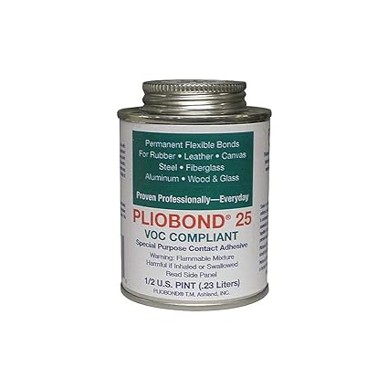 VOC Compliant Adhesive, 25LV, 1/2 pt.