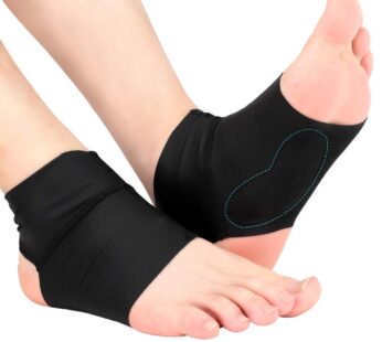 Plantar Fasciitis Arch Socks with Gel Pads, Arch Ankle Support Sleeves for Flat Feet, Comp