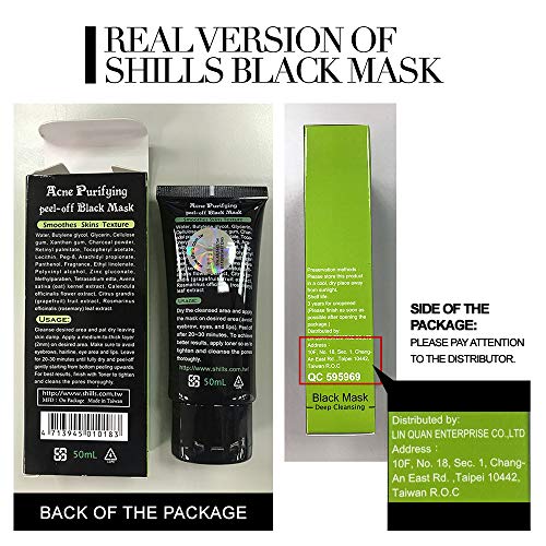 SHILLS Blackhead Remover, Pore Control, Skin Cleansing, Purifying Bamboo Charcoal, Peel Of - Image 5