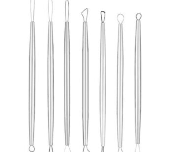 BLUTEYWA Ceramic Pottery & Clay Ribbon Sculpting Tool Kit (Set of 7)