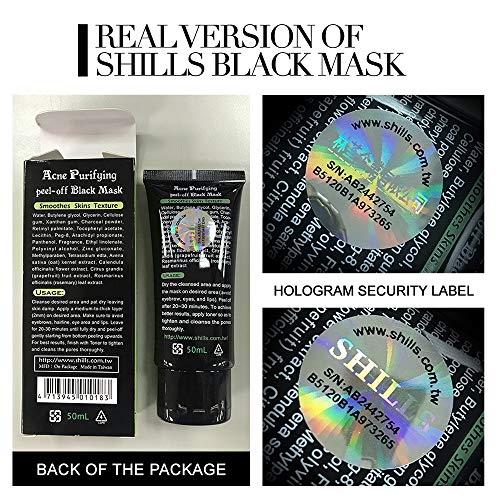 SHILLS Blackhead Remover, Pore Control, Skin Cleansing, Purifying Bamboo Charcoal, Peel Of - Image 4