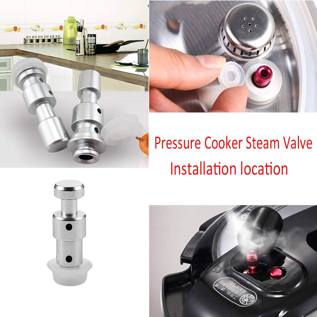 Replacement Float Valve Gaskets for Instant, Pressure Cooker Float Sealing Caps,Float Valv - Image 2