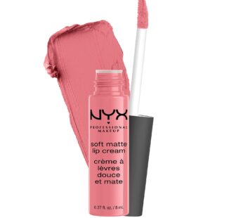 NYX PROFESSIONAL MAKEUP Soft Matte Lip Cream, Lightweight Liquid Lipstick – Cyprus (Light