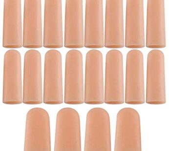 ANCIRS Gel Finger Support Protector Gloves, Gel Finger Cots/Covers – Different Sizes Silic