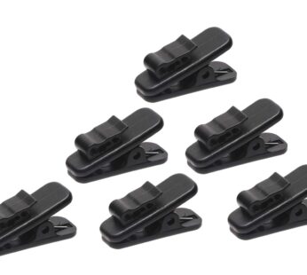 Mini Skater 1 Inch Length Small Earphone Wire Clip Headphone Mount Cable Clothing Clip Ear