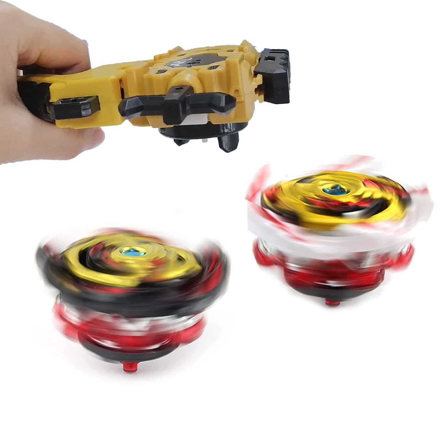 Speder Bey Gyro Blades Launcher and Grip, Light Sparking Battling Burst String Launcher Gy - Image 6