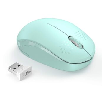 seenda Wireless Mouse, 2.4G Noiseless Mouse with USB Receiver – Portable Computer Mice for