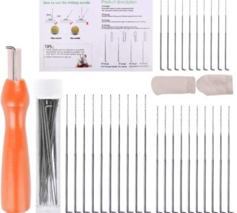 MORFEN 30 PCS Needle Felting Needles, 3 Sizes Wool Felting Needles, Needle Felting Supplie