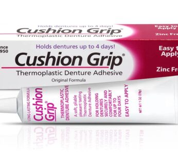 Cushion Grip Thermoplastic Denture Adhesive for Refitting and Tightening Loose Dentures [N
