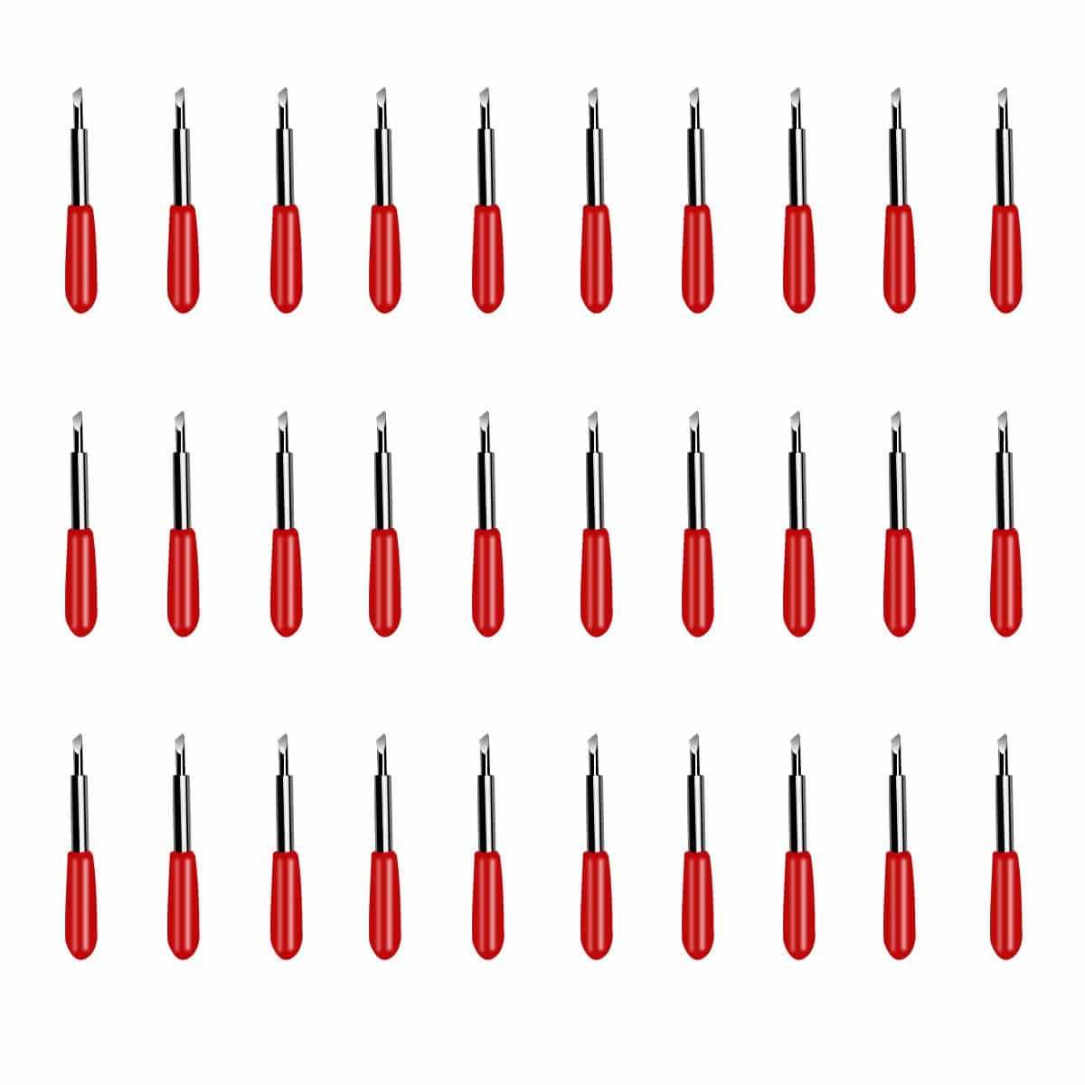 30 Pack Replacement Blades for Explore Air 2 Vinyl Cutting Blade 45 Degree Cutting Plotter
