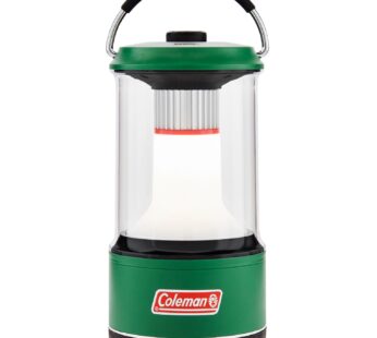 Coleman 1000L LED Lantern with BatteryGuard Technology, Water-Resistant, 4 Light Modes, En