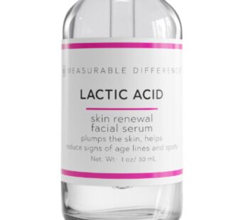 Measurable Difference Lactic Acid Face Serum, 1 oz – Exfoliate, Strengthen, and Hydrate Sk