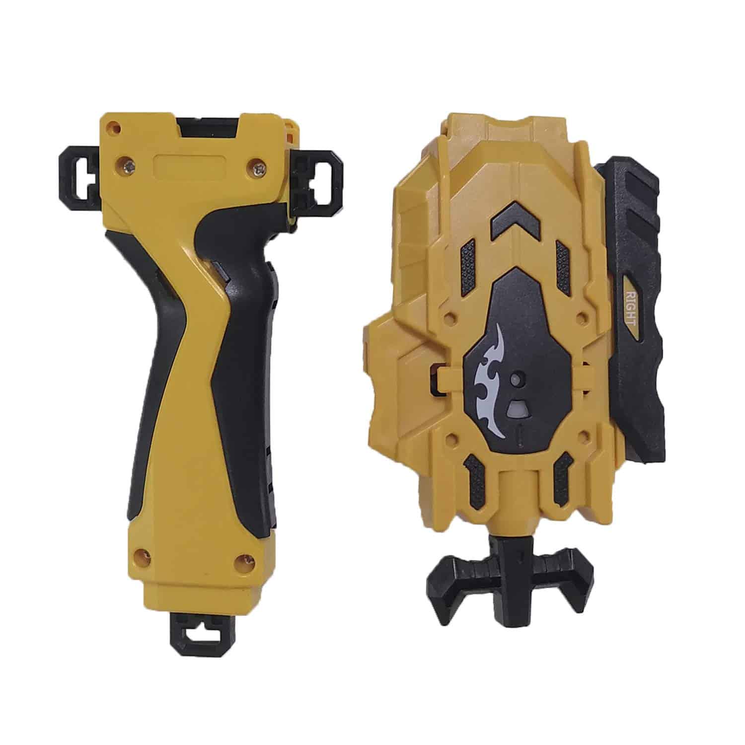 Speder Bey Gyro Blades Launcher and Grip, Light Sparking Battling Burst String Launcher Gy - Image 3