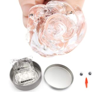 Clear Slime, Crystal Putty Stretchy Slime Toy, Slime Crunchy, Soft Crystal Slime, Decompre