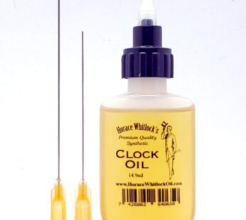 Horace Whitlock’s Clock Oil 100%Synthetic Clock Oil