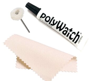 Polywatch Plastic Watch Crystal Scratch Remover String Buff Soft Polisher and Polishing Cl