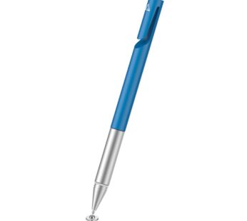 Adonit Mini 4 (Royal Blue) Universal Stylus Disc Capacitive Pen, Pocket-Sized Touch Screen