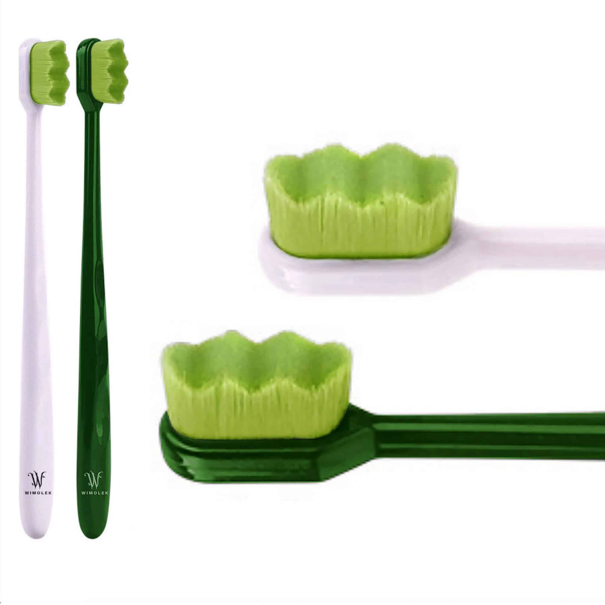 Extra Soft Toothbrush for Sensitive Gums and Teeth. Micro Nano Toothbrushes with 20,000 Ul