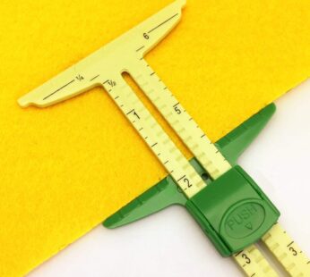 YEQIN 5-in-1 Sliding Gauge Measuring Sewing Tool