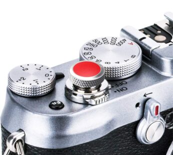 JJC Compatible Soft Shutter Release Button Cap for Fuji Fujifilm X100VI XT5 X-T30 II XT30
